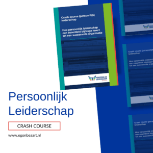 Crash course 3: (Persoonlijk) leiderschap